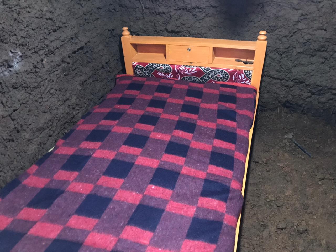 Cama nova na casa de Erick