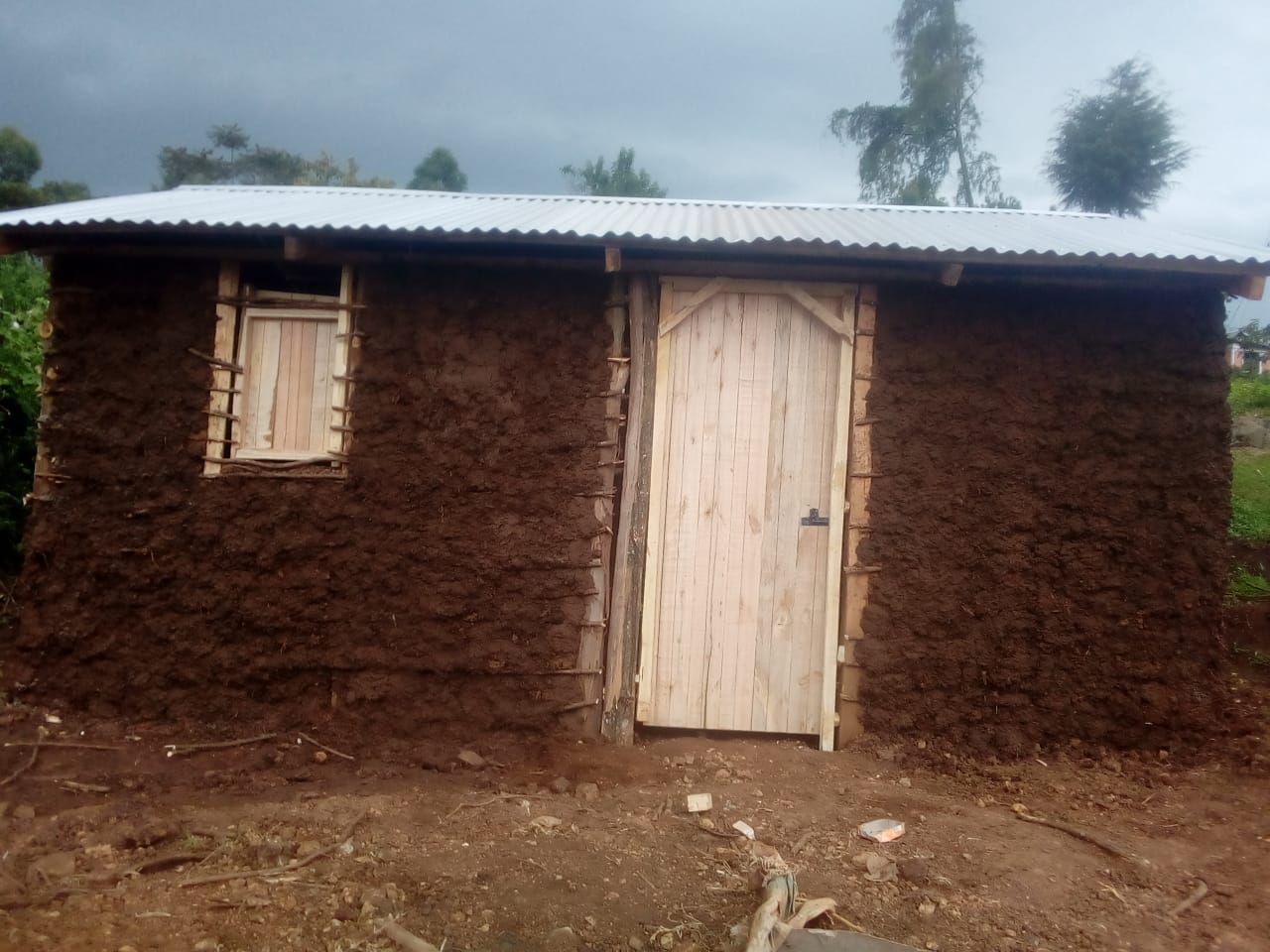 Casa construída por Erick